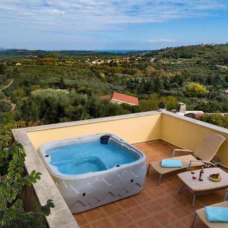 Villa Erontas - Private Heated Jacuzzi Makhairoi Экстерьер фото