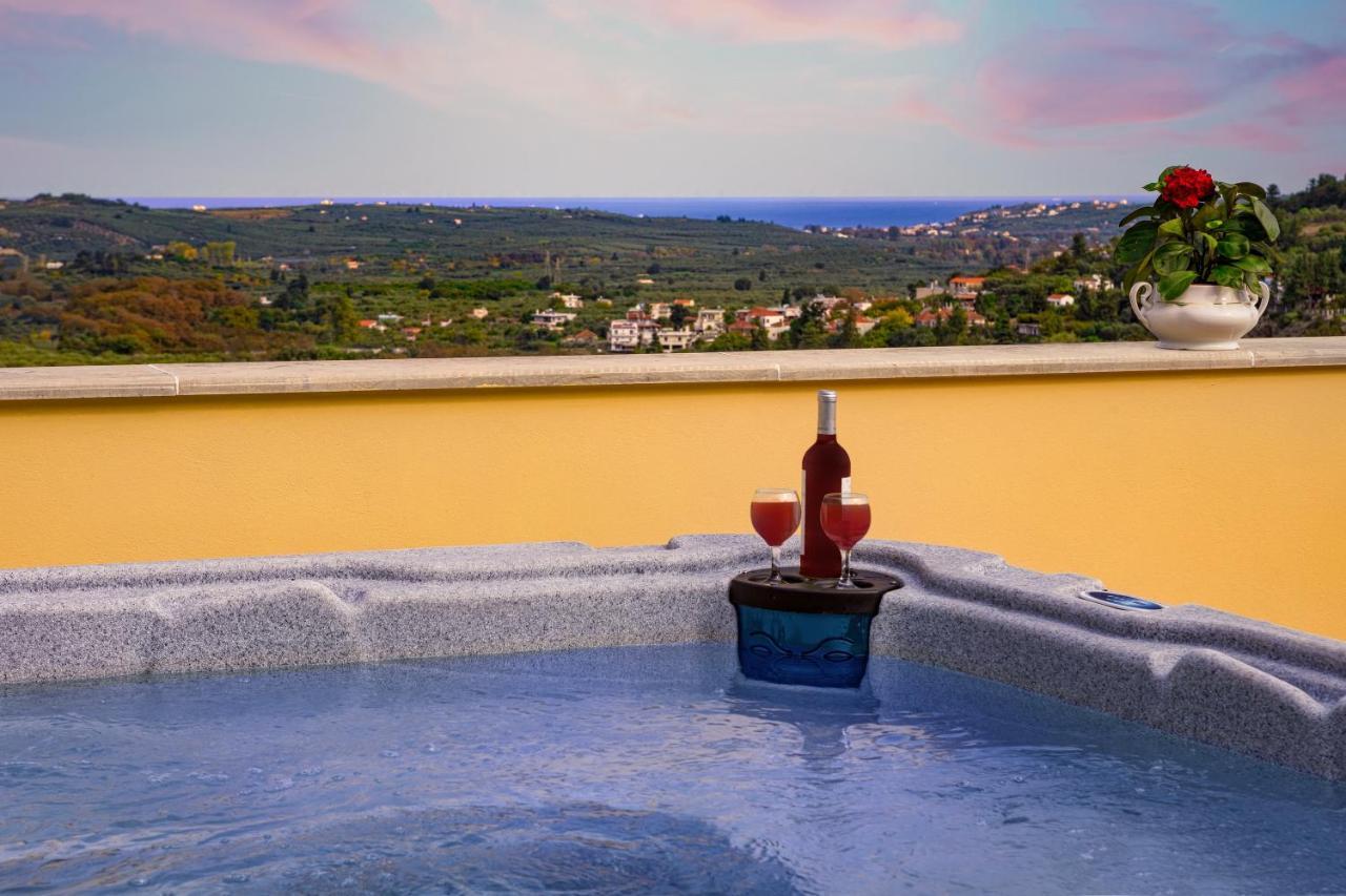 Villa Erontas - Private Heated Jacuzzi Makhairoi Экстерьер фото