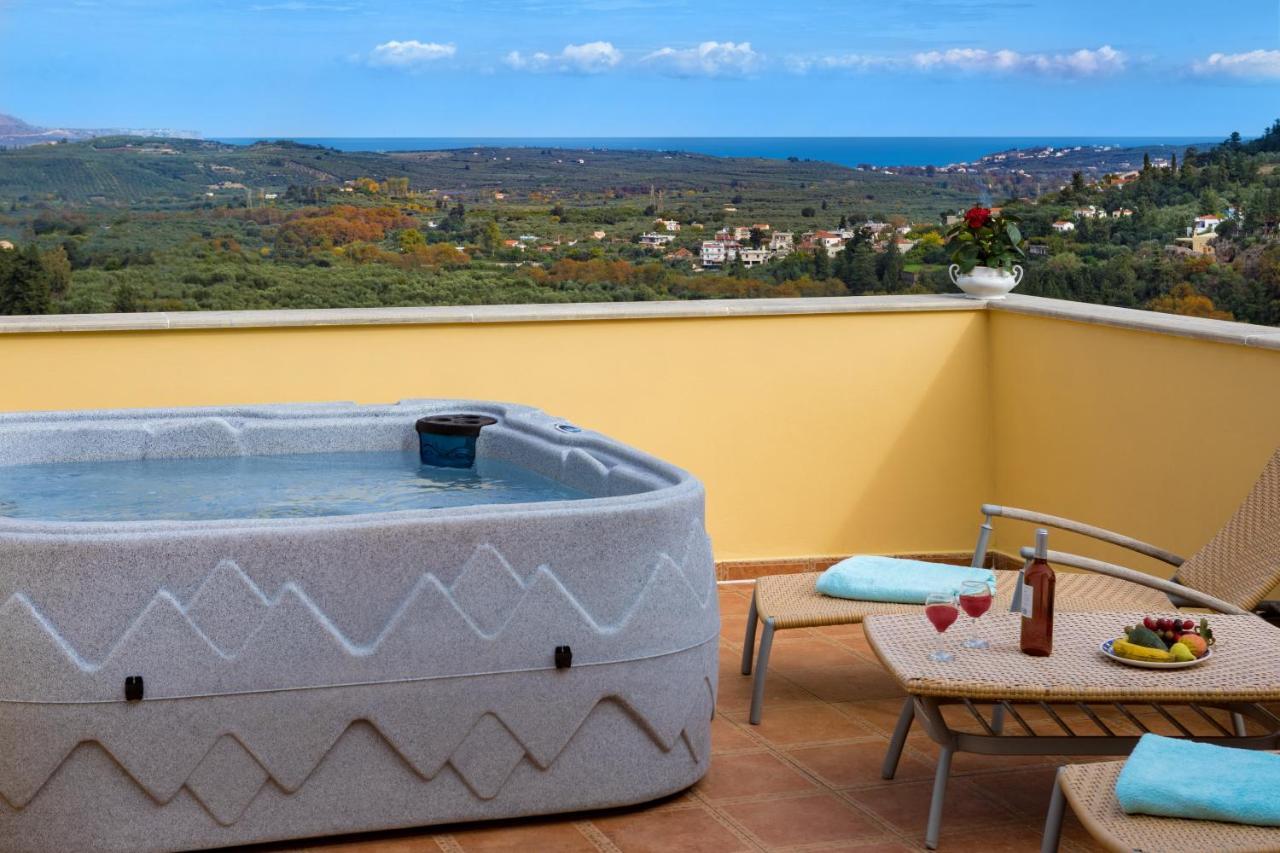 Villa Erontas - Private Heated Jacuzzi Makhairoi Экстерьер фото