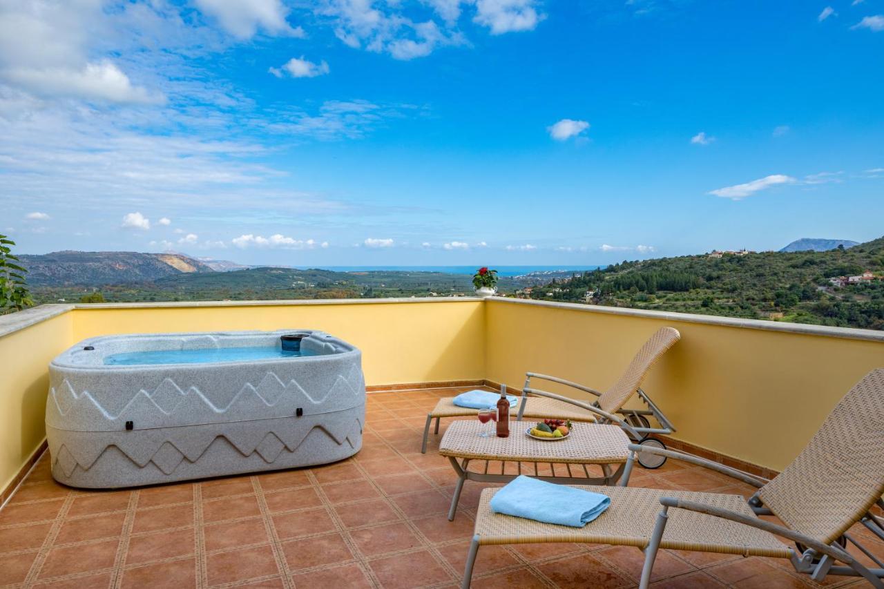 Villa Erontas - Private Heated Jacuzzi Makhairoi Экстерьер фото
