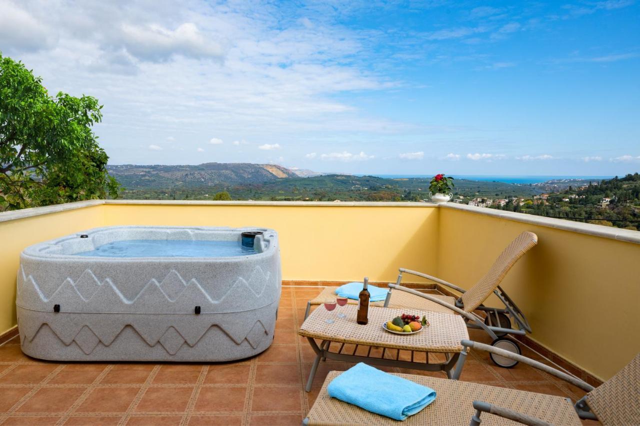 Villa Erontas - Private Heated Jacuzzi Makhairoi Экстерьер фото