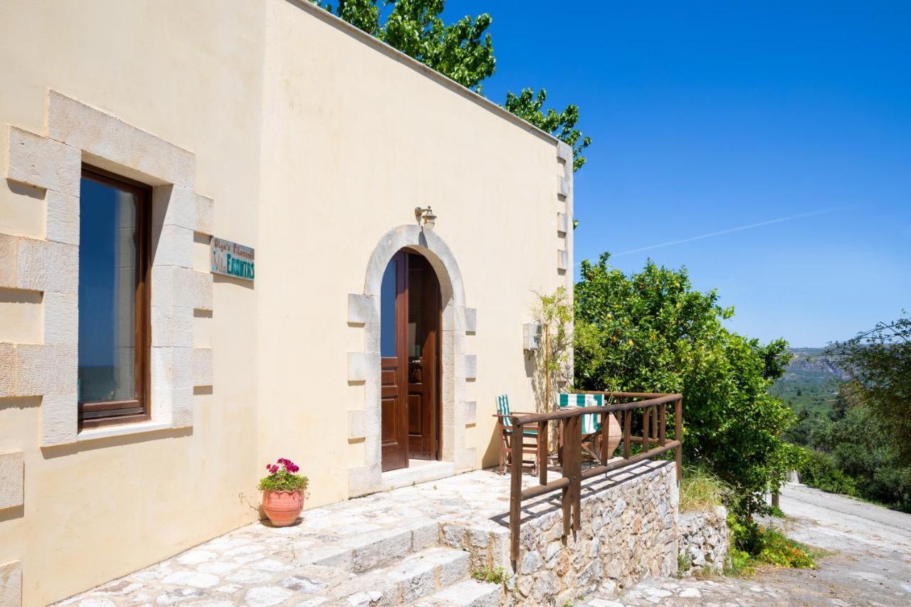 Villa Erontas - Private Heated Jacuzzi Makhairoi Экстерьер фото