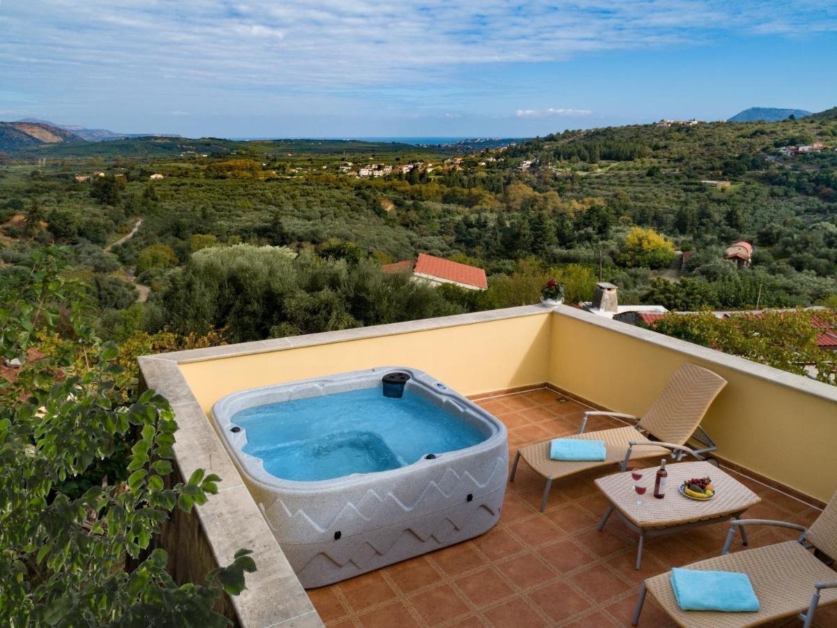 Villa Erontas - Private Heated Jacuzzi Makhairoi Экстерьер фото